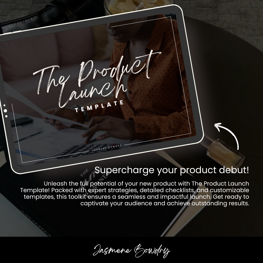 The Product Launch Template