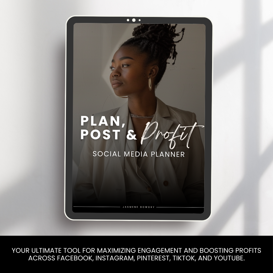 Plan, Post & Profit Social Media Planner