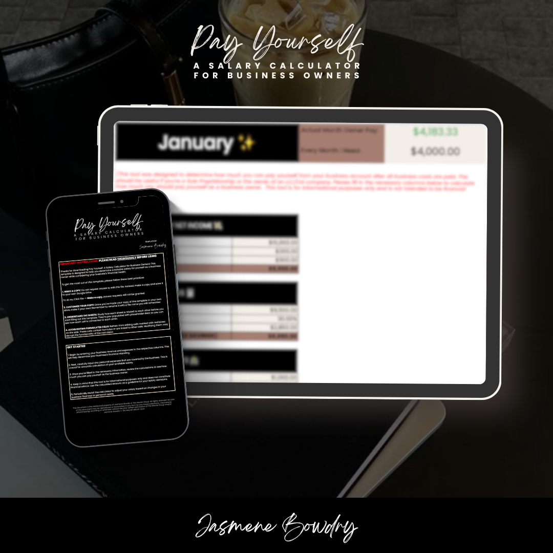 Pay Yourself: A Salary Calculator for Business Owners